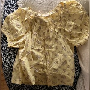 DOEN TENNESSEE TOP
IN SUNSHINE BOUTON DE ROSE